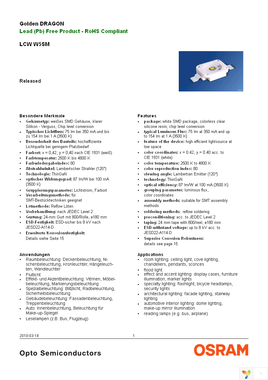 LCW W5SM-JXKX-4U9X-Z Page 1